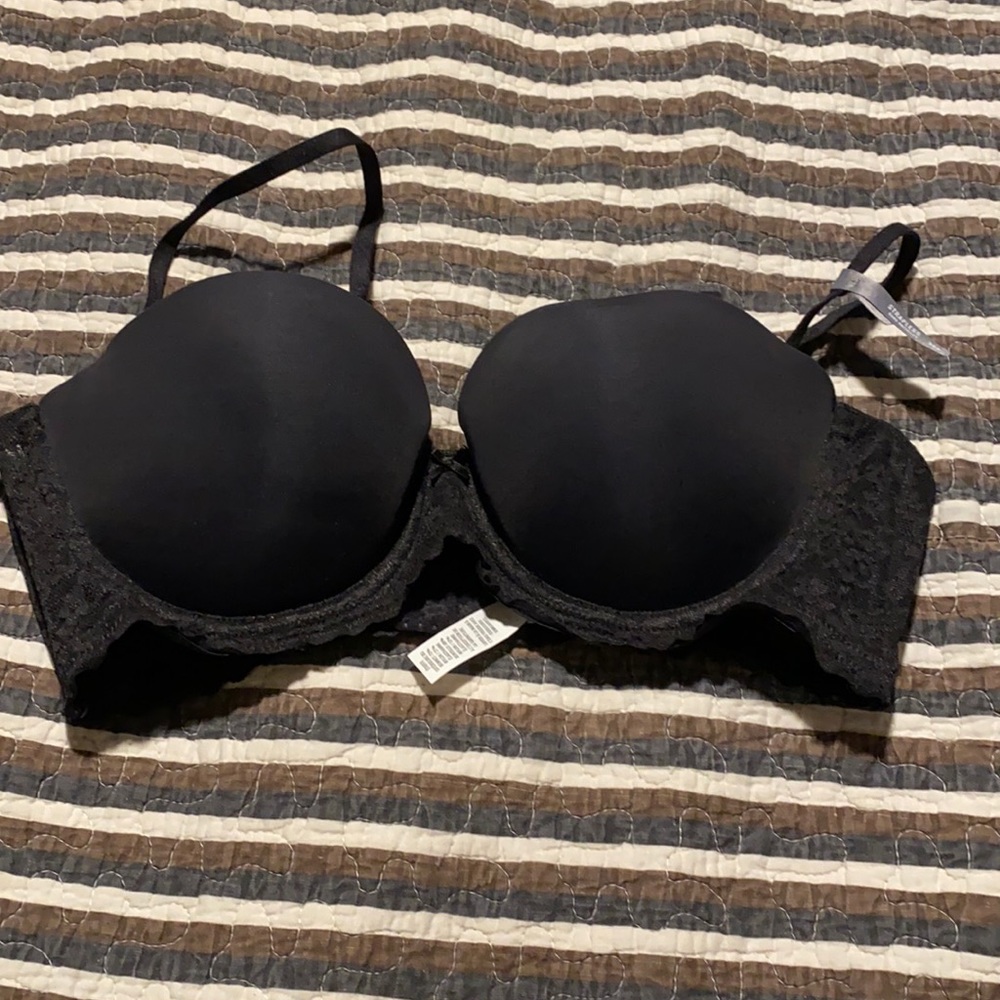 Aerie black strapless bra